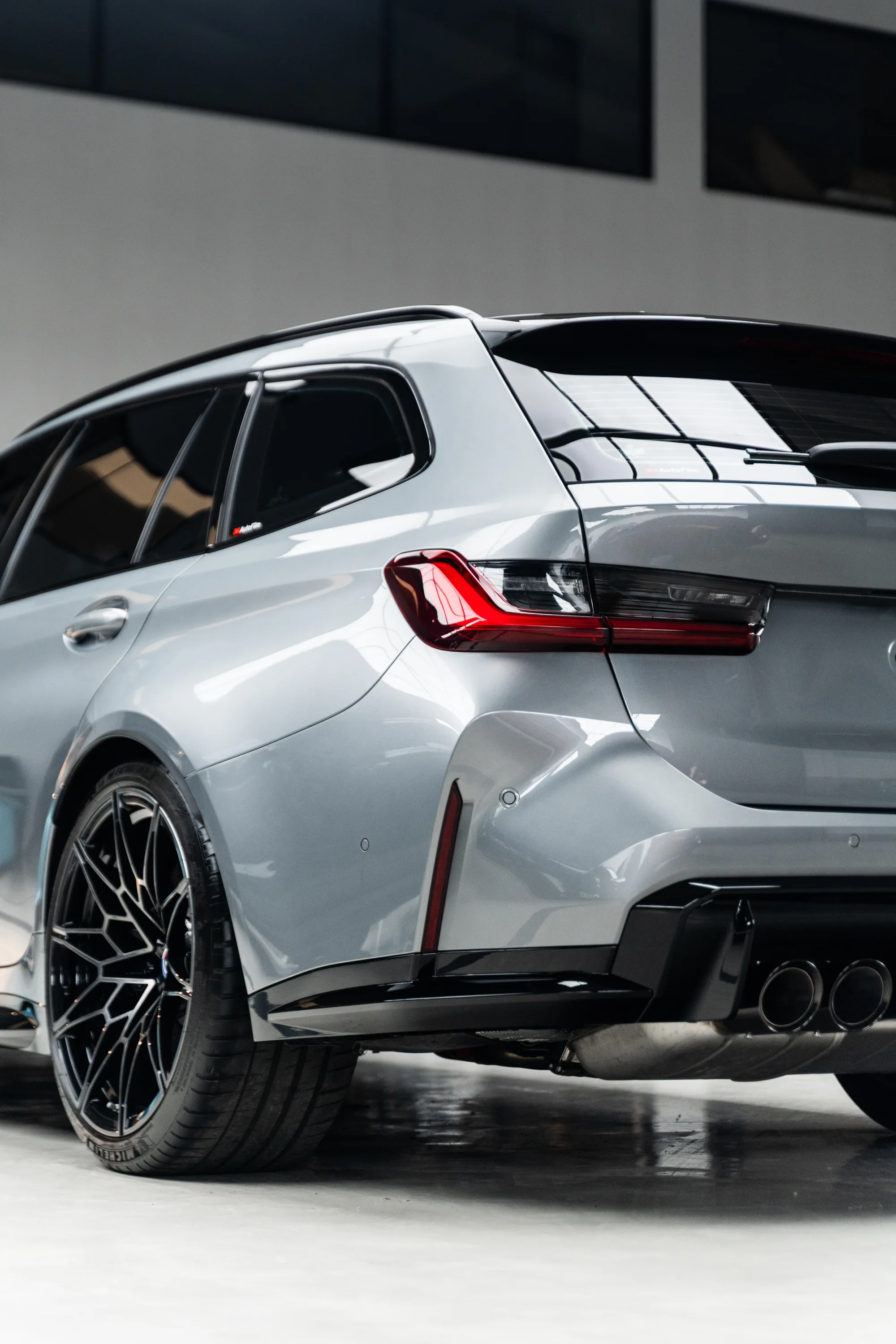 A performance car ready for the road.