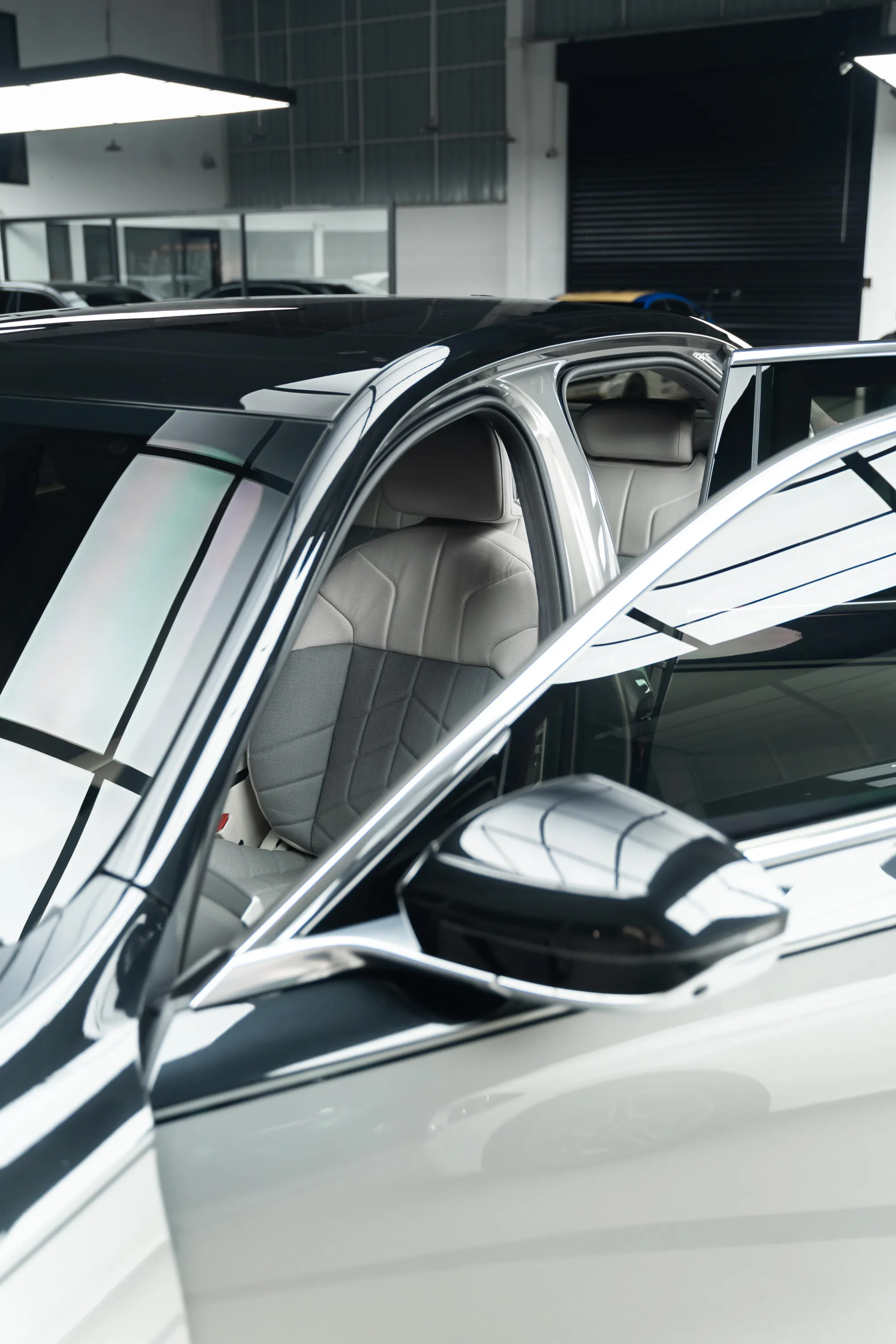 A bespoke automotive colour created with SPPF.